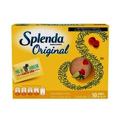 SPLENDA CON 50 SOBRES DE 1 GRAMO SPLENDA CON 50 SOBRES DE 1 GRAMO