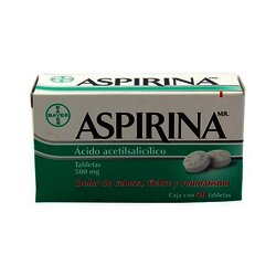 ASPIRINA ADULTO CON 40 TABLETAS