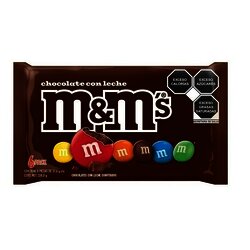 CHOCOLATE M&M MILK CON 6 BOLSAS DE 37.8 GR CADA UNA
