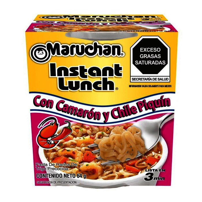 SOPA MARUCHAN 64 GR CAMARON PICANTE