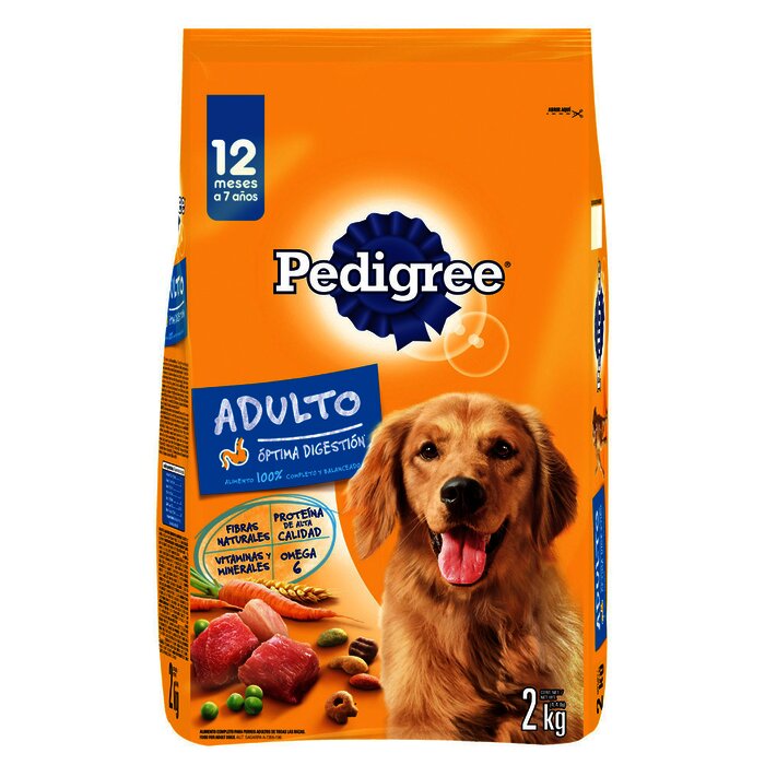 ALIMENTO PERRO PEDIGREE ADULTO 2 KG