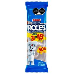 PAN ROLES GLASS BIMBO 205 GR 3 PZ PAN ROLES GLASS BIMBO 205 GR 3 PZ