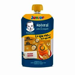 GERBER ETAPA JUNIOR 95 GR FRUTAS MIXTAS