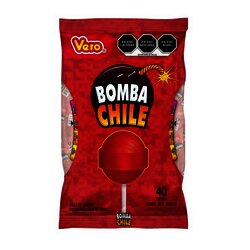 PALETA BOMBA DE CHILE VERO C/40 PZ