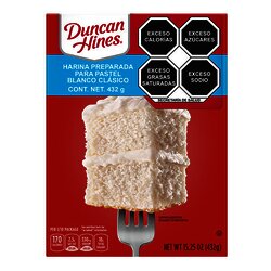 HARINA PASTEL DUNCAN 432 GR CLASICA BLANCA