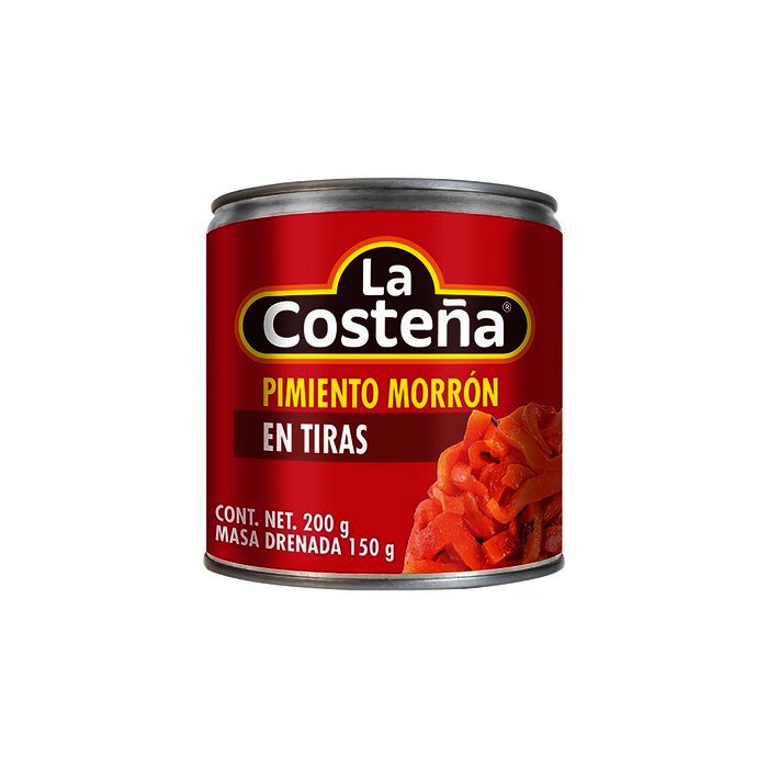 PIMIENTO MORRON EN TIRAS LA COSTEÑA 200 GR
