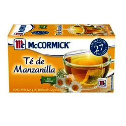 TE MCCORMICK MANZANILLA CON 25 SOBRES