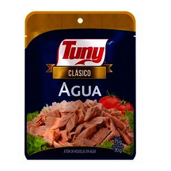 ATUN TUNY POUCH 75 GR AGUA