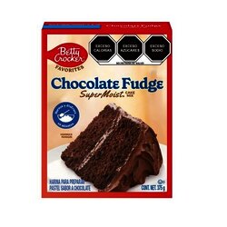 HARINA PARA PASTEL BETTY CROCKER 375 GR CHOCOLATE FUDGE