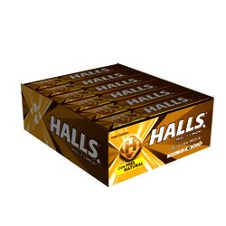 HALLS PAQ C/12 PIEZAS MIEL