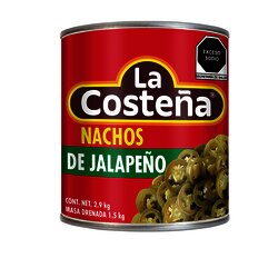 CHILE JALAPEÑO NACHOS LA COSTEÑA 2.9 KG