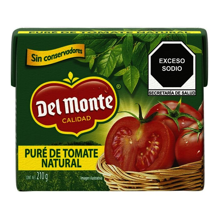 PURE TOMATE DEL MONTE 210 GR