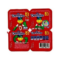 YOGHURT DANONINO 4 PZ DE 42 GR FRESA YOGHURT DANONINO 4 PZ DE 42 GR FRESA
