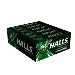 HALLS PAQ C/12 PIEZAS YERBABUENA