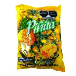 CARAMELO-LITO DE LA ROSA C/100 PZ PIÑA