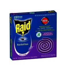 RAIDOLITOS C/10 ESPIRALES LAVANDA