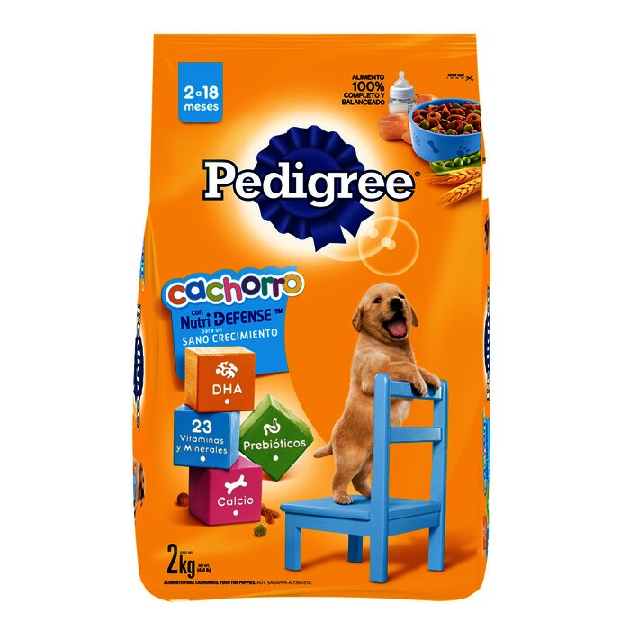 ALIMENTO PERRO PEDIGREE CACHORRO 2 KG