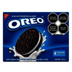 GALLETA OREO DISPLAY C/4 ROLLOS DE 6 PIEZAS CADA UNO