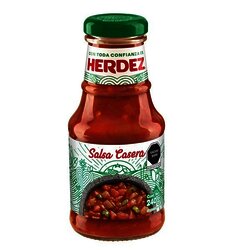 SALSA CASERA HERDEZ VIDRIO 240 GR