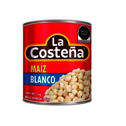 MAIZ BLANCO POZOLERO LA COSTEÑA 3 KG