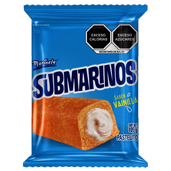 SUBMARINO MARINELA VAINILLA (3 PZ)