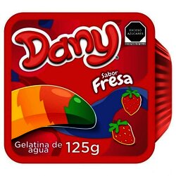 GELATINA DANY 125 GR FRESA