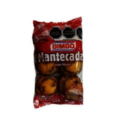 MANTECADAS BIMBO NUEZ 184 GR CON 6 PIEZAS
