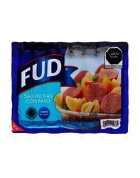 SALCHICHA PAVO FUD 266 GR