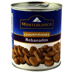 CHAMPIÑON REBANADO MONTEBLANCO 800 GR