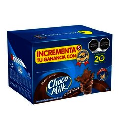 CHOCO MILK EXHIBIDOR C/20 SOBRES DE 18 GR