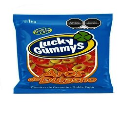 GOMA LUCKY AROS DURAZNO 1 KG