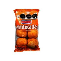 MANTECADAS BIMBO VAINILLA 188 GR C/6 PIEZAS