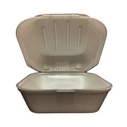 CONTENEDOR HAMBURGUESA BLANCO REYMA C/50