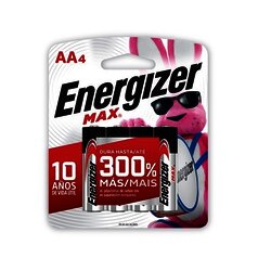 PILA ENERGIZER AA BLISTER CON 4 PIEZAS