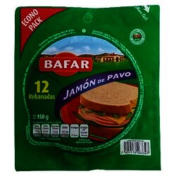 JAMON DE PAVO BAFAR 150 GR
