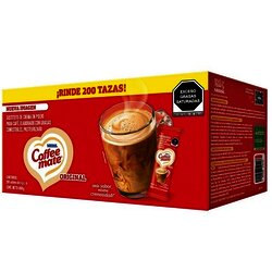 SUSTITUTO DE CREMA COFFEE MATE EXHIB C/200 SOBRES DE 4 GR