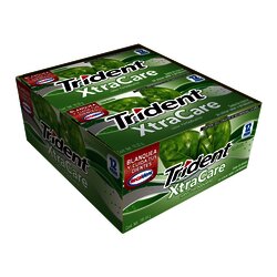 CHICLE TRIDENT XTRACARE PAQ C/12 PZ YERBABUENA