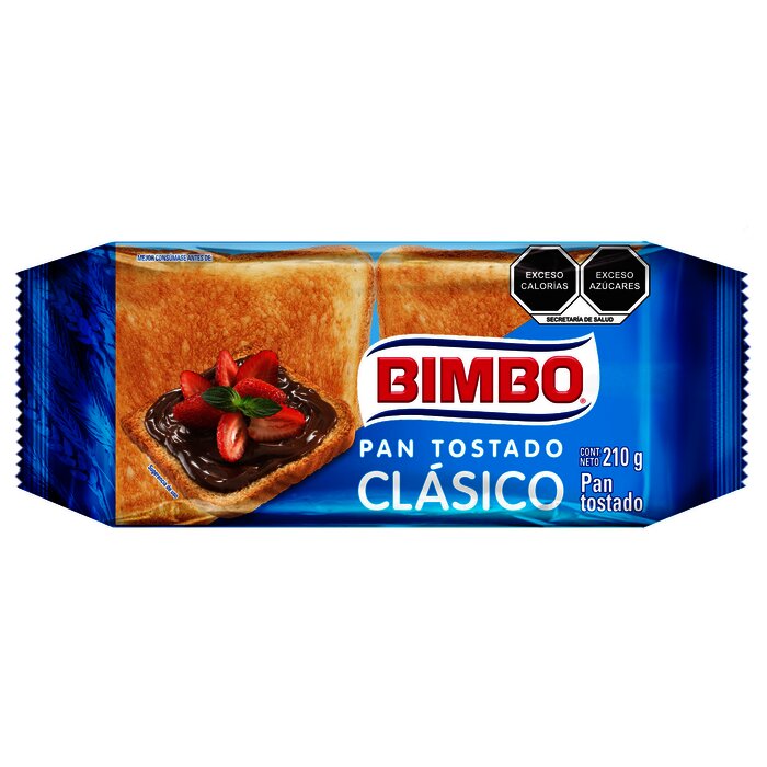 PAN TOSTADO BIMBO 210 GR