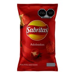 PAPA SABRITAS ADOBADA C/10 DE 42 GR