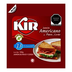 JAMON AMERICANO KIR 180 GR
