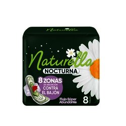 TOALLA NATURELLA NOCTURNA CON ALAS C/8 PZ TOALLA NATURELLA NOCTURNA CON ALAS C/8 PZ