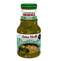 SALSA VERDE HERDEZ VIDRIO 240 GR