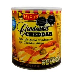 SALSA QUESO PARA NACHOS RICO´S 3 KG
