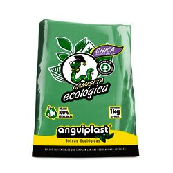 BOLSA CAMISETA ANQUIPLAST POLIPAPEL CHICA 1 KG