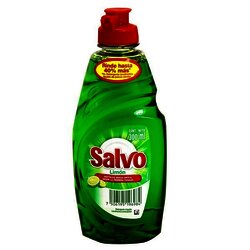 LAVATRASTES LIQUIDO SALVO 300 ML LIMON