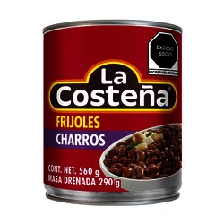 FRIJOLES LA COSTEÑA CHARROS 560 GR FRIJOLES LA COSTEÑA CHARROS 560 GR