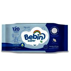 TOALLITA HUMEDA BEBIN SUPER CON 120