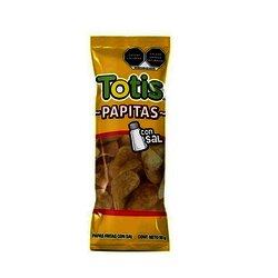PAPITAS SAL 90 GR TOTIS PAQUETE CON 10 PIEZAS