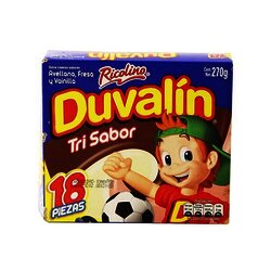 DULCE DUVALIN C/18 PIEZAS TRISABOR