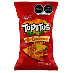 TOPITO QUESO BOKADOS C/10 DE 65 GR